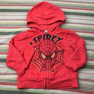 Spiderman hoody 18-24 months